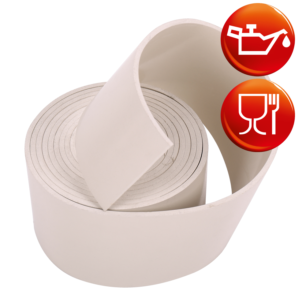 NBR hell 60Sh FDA Rollen