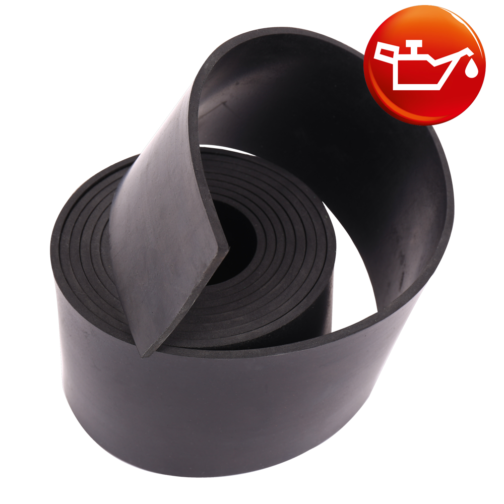 NBR schwarz 50Sh Rollen 