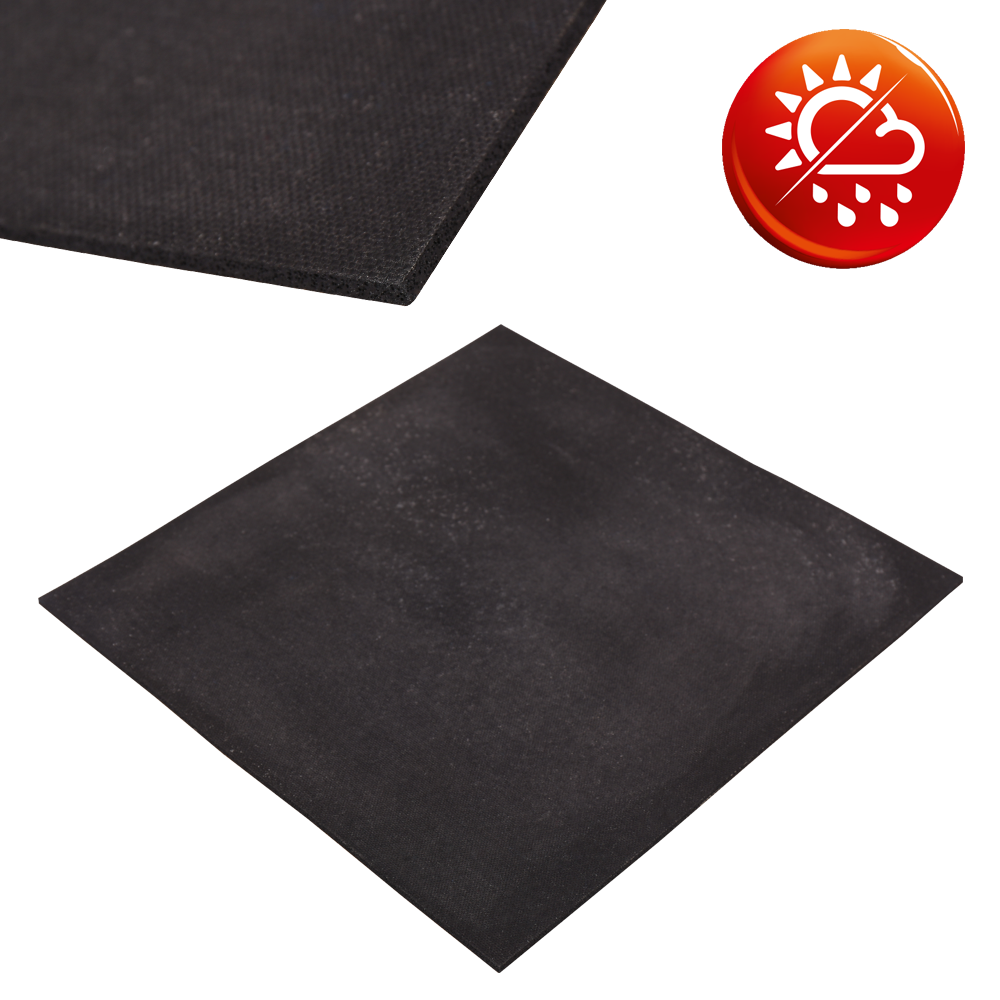 NK sponge rubber black sheets 